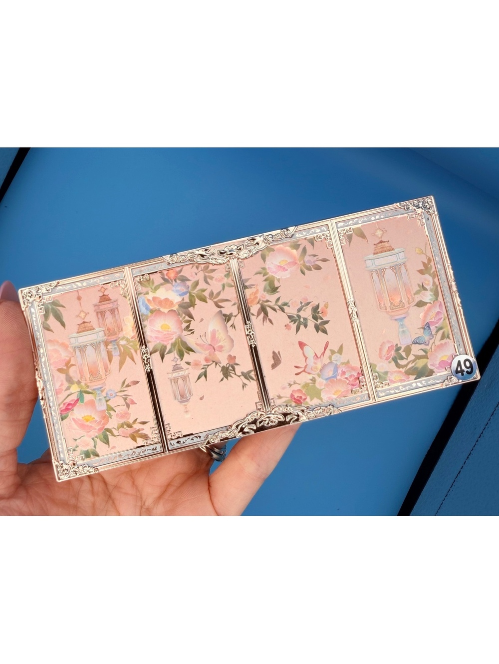 Flower Knows Butterfly Cloud Collar Collection Embossed Highlight & Contour Face